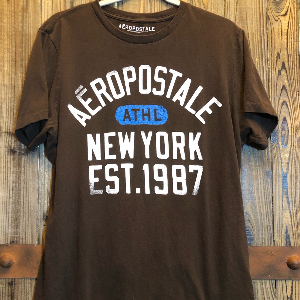 Aeropostale Mens Short Sleeve Tee Size L
